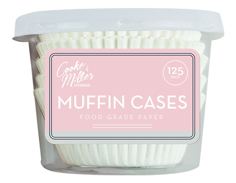 Muffin Cases - 125 Pack